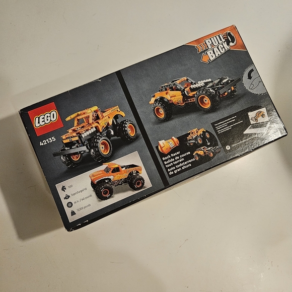 RetiredLEGO Technic Monster Jam El Toro Loco, 2 in 1 Pull Back Truck NEW - Picture 8 of 8